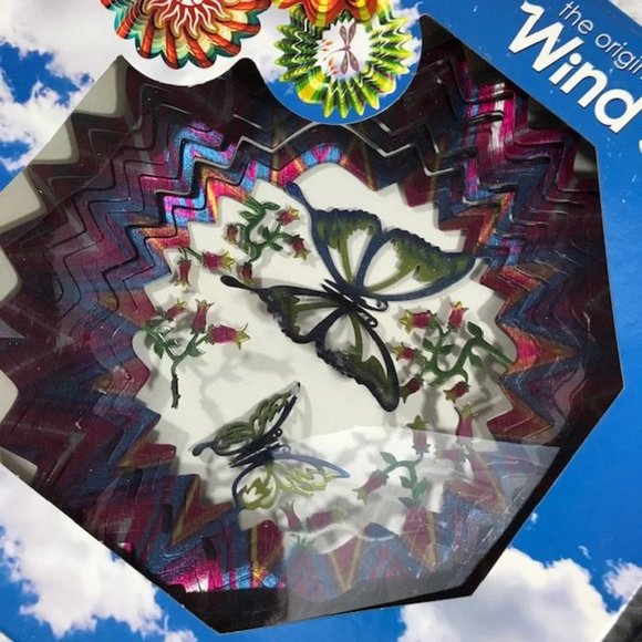 The Original Wind Spinner Designer 3D Butterfly & 30 RPM Motor Indoor Outdoor - Picture 2 of 16